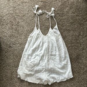 Aerie Gauze Cover Up Romper